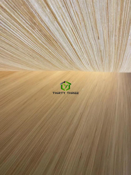 2500x1250mm White Recon Poplar Veneer With Good Quality