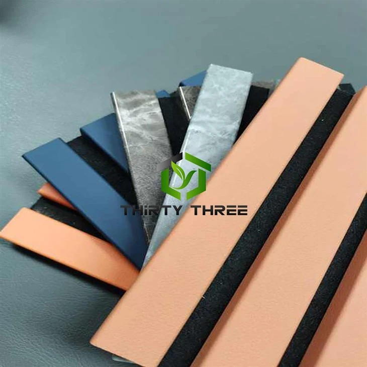 Wholesale Decorative CE PVC Soundproof Wood Slat Panel